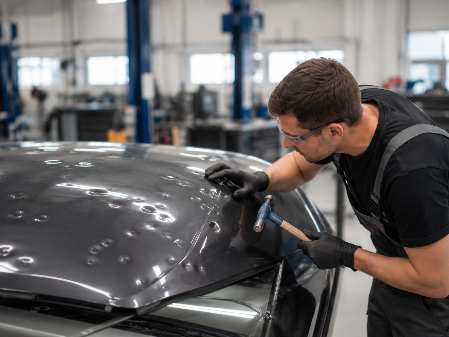 Hail Damage Repair at Approved Auto Body Repair in Middletown